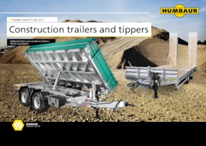 Ремаркета за самосвали Humbaur HTK 754020