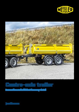 Ремаркета за самосвали Meiller MZDA18.22-B