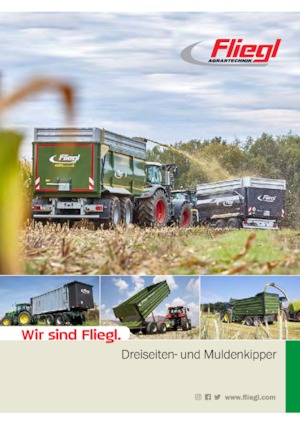 Самосвални ремаркета Fliegl EDK 40