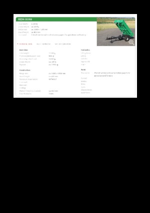 Самосвални ремаркета Reisch REDK-30.RM