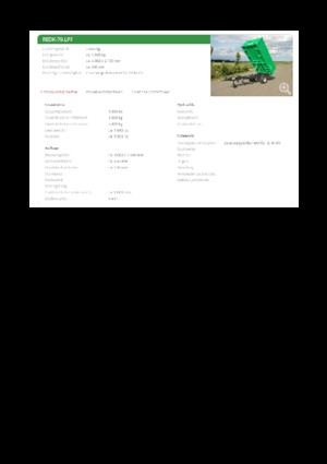 Самосвални ремаркета Reisch REDK-79.LPF