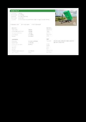 Самосвални ремаркета Reisch REDK-79.LPF