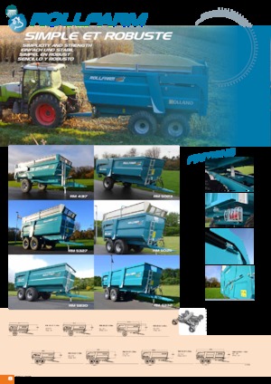 Самосвални ремаркета Rolland ROLLFARM 6332