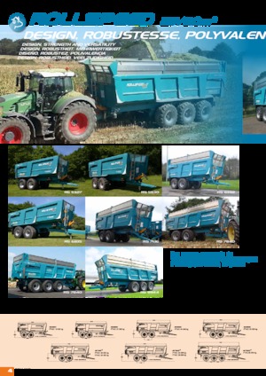 Самосвални ремаркета Rolland ROLLSPEED 8844