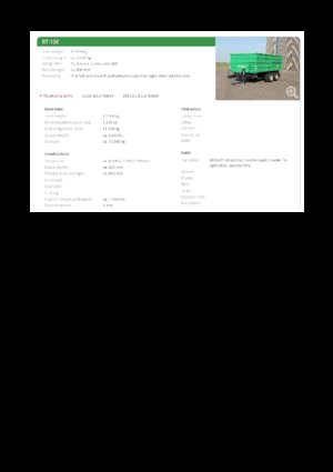 Самосвални ремаркета Reisch RT-130