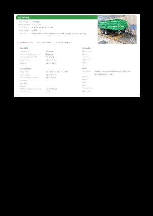 Самосвални ремаркета Reisch RT-160KS