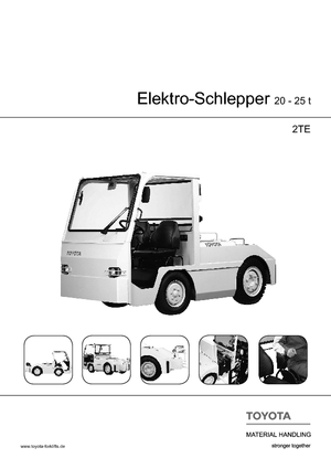 Теглещи трактори Toyota 2 TE 18 