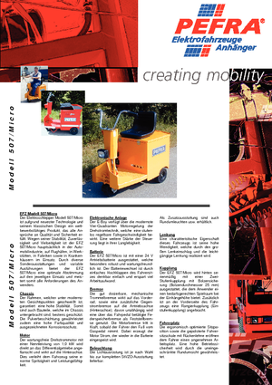 Теглещи трактори PEFRA 507