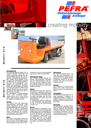 Теглещи трактори PEFRA 610/1400