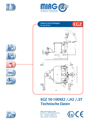 Теглещи трактори Miag EGZ 100 XE 2