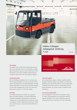 Теглещи трактори Linde P250 LWB