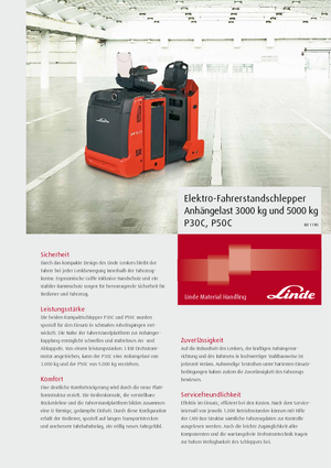 Теглещи трактори Linde P30 C