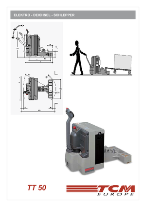 Теглещи трактори TCM TT 50