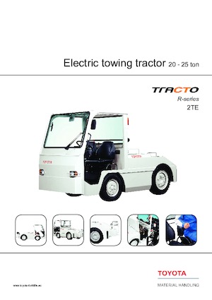 Теглещи трактори Toyota 2 TE 15 