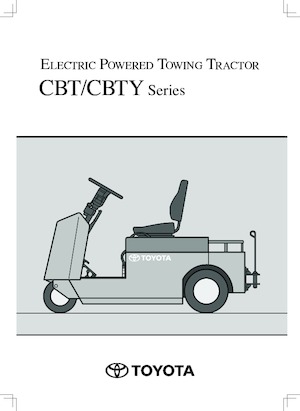 Теглещи трактори Toyota CBT 6 