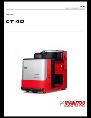 Теглещи трактори Manitou CT 40