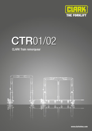 Теглещи трактори Clark CTR01