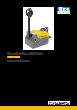 Теглещи трактори Jungheinrich EZS 010