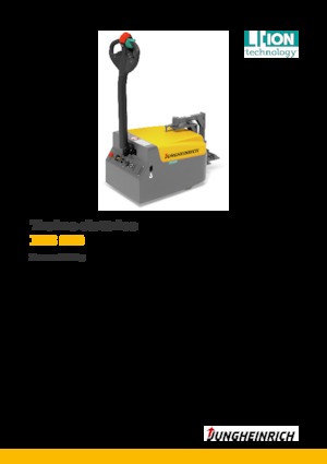 Теглещи трактори Jungheinrich EZS 010