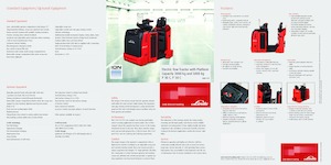 Теглещи трактори Linde P30C ION