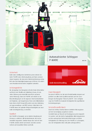 Теглещи трактори Linde P-MATIC