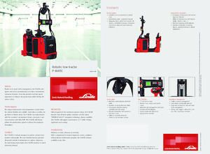 Теглещи трактори Linde P-MATIC