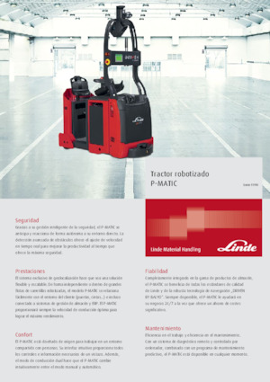 Теглещи трактори Linde P-MATIC
