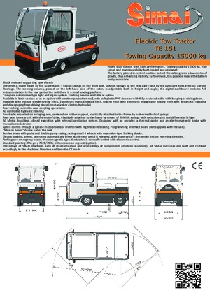 Теглещи трактори Simai TE 151