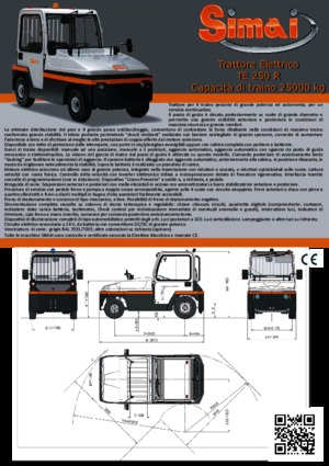 Теглещи трактори Simai TE 250 R