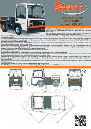 Теглещи трактори Simai TE 250 RR