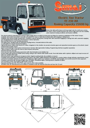 Теглещи трактори Simai TE 250 RR