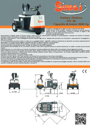 Теглещи трактори Simai TTE 30 ac