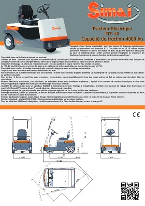 Теглещи трактори Simai TTE 40 ac