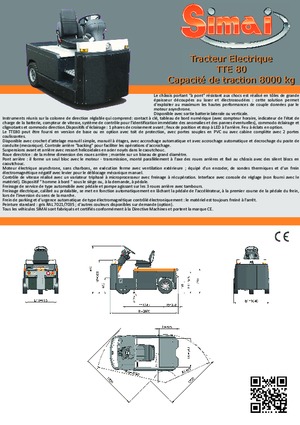 Теглещи трактори Simai TTE 80 ac