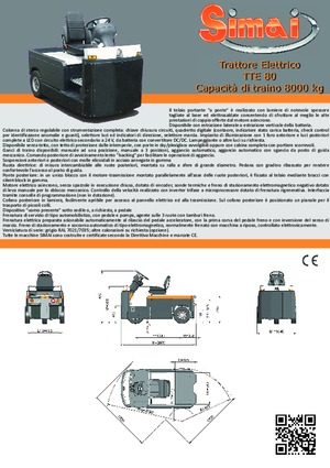 Теглещи трактори Simai TTE 80 ac