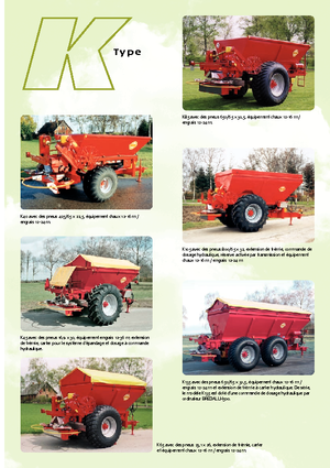 Техника за наторяване Bredal K 105 LB