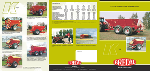 Техника за наторяване Bredal K 105 LB