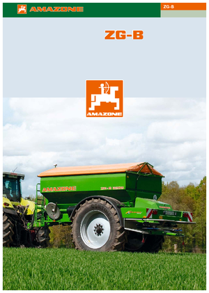 Техника за наторяване Amazone ZG-B 8200 Ultra Hydro