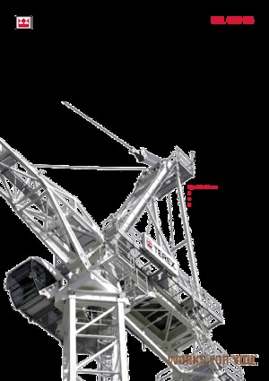 Кулокран - тролейна стрела - горно въртене Terex Comedil (Zeppelin) CTL 430-24