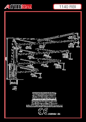 Кулокран - тролейна стрела - долно въртене FM-Gru 1140 RBI