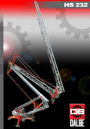 Кулокран - тролейна стрела - долно въртене Gru Dalbe HS 232
