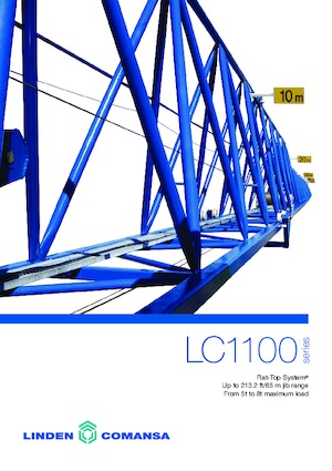 Кулокран - тролейна стрела - горно въртене Comansa 11LC160