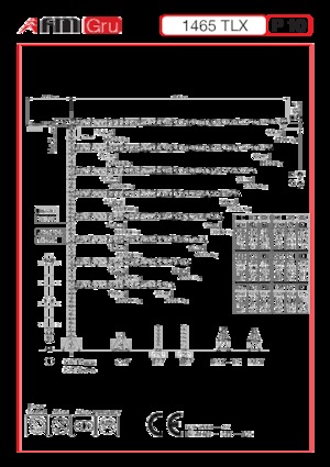 Кулокран - тролейна стрела - горно въртене FM-Gru 1465 TLX P8