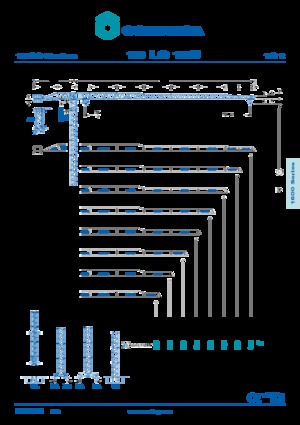 Кулокран - тролейна стрела - горно въртене Comansa 16LC185