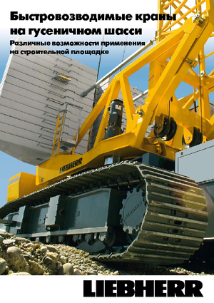 Кулокран - тролейна стрела - долно въртене Liebherr 71 KR.1 (FU)