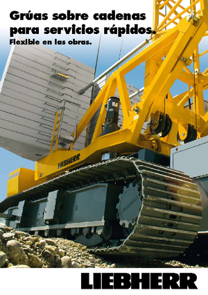 Кулокран - тролейна стрела - долно въртене Liebherr 71 KR.1 (FU)