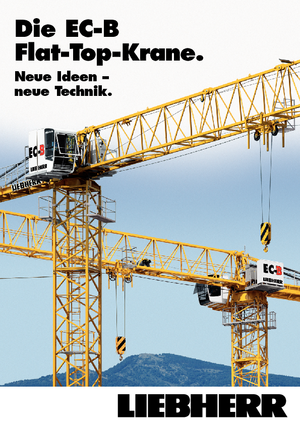 Кулокран - тролейна стрела - горно въртене Liebherr 250 EC-B 12 Litronic