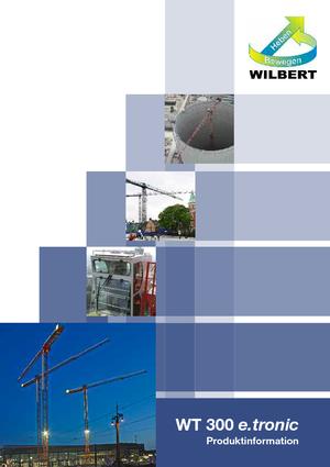 Кулокран - тролейна стрела - горно въртене Wilbert WT 300 e.tronic