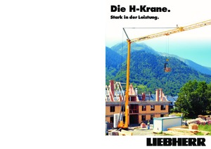 Кулокран - тролейна стрела - долно въртене Liebherr 13 H