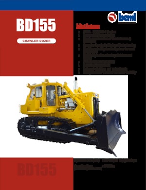 Верижен булдозер Beml BD155
